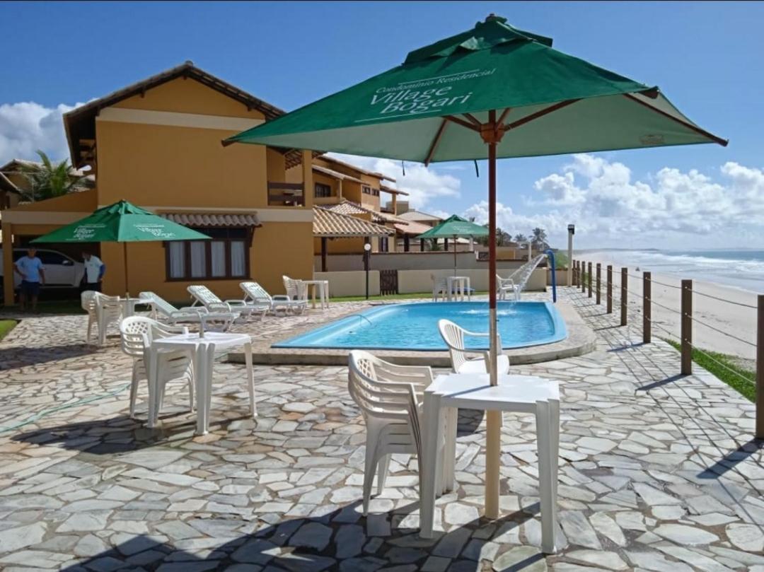 Casa Em Condominio, Beira Mar E Piscina Barra De Sao Miguel - Maceio- Al Kültér fotó