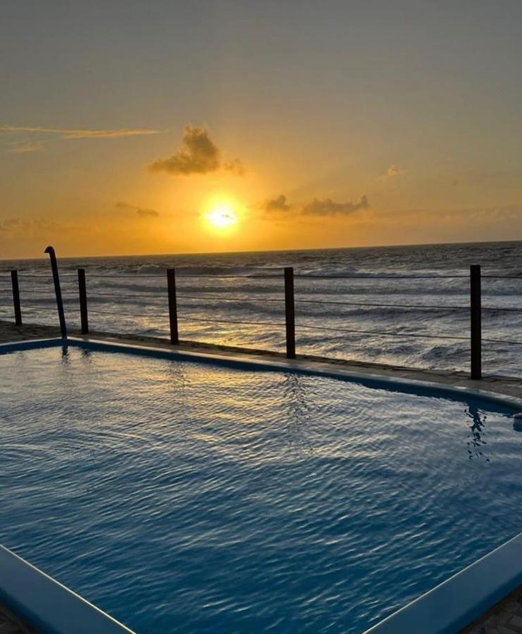 Casa Em Condominio, Beira Mar E Piscina Barra De Sao Miguel - Maceio- Al Kültér fotó