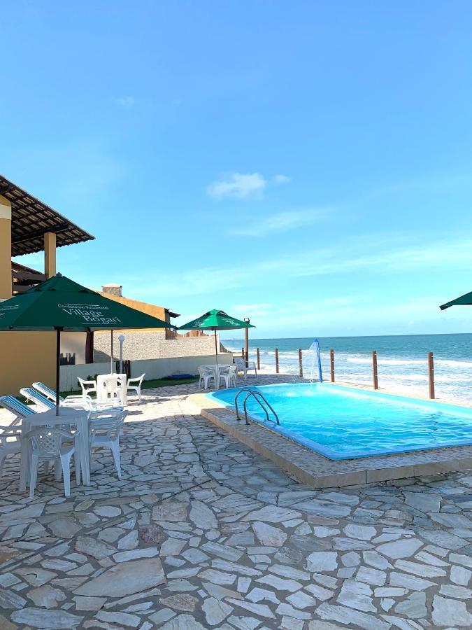 Casa Em Condominio, Beira Mar E Piscina Barra De Sao Miguel - Maceio- Al Kültér fotó